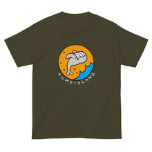 画像をギャラリービューアに読み込む, 夕陽クジラ(半袖Tシャツ)dark color