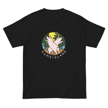 画像をギャラリービューアに読み込む, ブタとフクギ(半袖Tシャツ)dark color