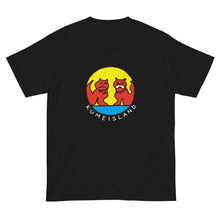 画像をギャラリービューアに読み込む, シーサー(半袖Tシャツ) dark color