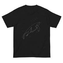 画像をギャラリービューアに読み込む, 親子クジラ(半袖Tシャツ)dark color
