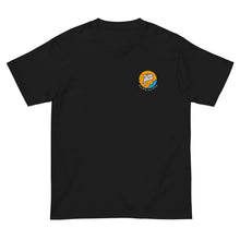 画像をギャラリービューアに読み込む, 夕陽クジラ ワンポイント(半袖Tシャツ)dark color