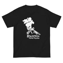 画像をギャラリービューアに読み込む, スプレーガンとヒヌカン(半袖Tシャツ)dark color