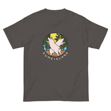 画像をギャラリービューアに読み込む, ブタとフクギ(半袖Tシャツ)dark color