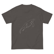 画像をギャラリービューアに読み込む, 親子クジラ(半袖Tシャツ)dark color