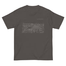 画像をギャラリービューアに読み込む, 赤瓦と町並(半袖Tシャツ)dark color
