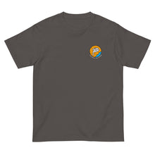 画像をギャラリービューアに読み込む, 夕陽クジラ ワンポイント(半袖Tシャツ)dark color