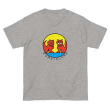 画像をギャラリービューアに読み込む, シーサー(半袖Tシャツ)light color