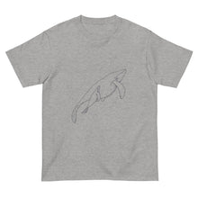 画像をギャラリービューアに読み込む, 親子クジラ(半袖Tシャツ)light color