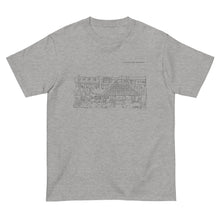 画像をギャラリービューアに読み込む, 赤瓦と町並(半袖Tシャツ)light color