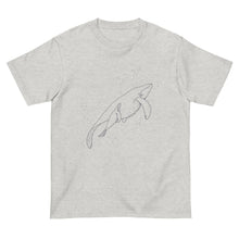 画像をギャラリービューアに読み込む, 親子クジラ(半袖Tシャツ)light color