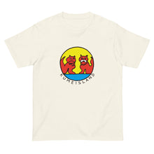 画像をギャラリービューアに読み込む, シーサー(半袖Tシャツ)light color