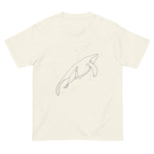 画像をギャラリービューアに読み込む, 親子クジラ(半袖Tシャツ)light color