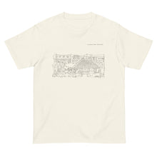 画像をギャラリービューアに読み込む, 赤瓦と町並(半袖Tシャツ)light color