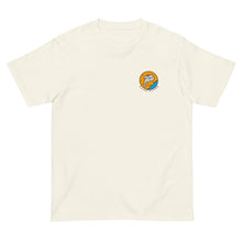 画像をギャラリービューアに読み込む, 夕陽クジラ ワンポイント(半袖Tシャツ)light color