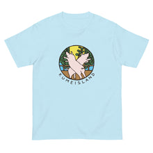 画像をギャラリービューアに読み込む, ブタとフクギ(半袖Tシャツ)light color