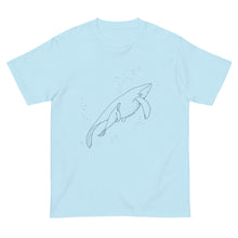 画像をギャラリービューアに読み込む, 親子クジラ(半袖Tシャツ)light color