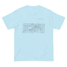 画像をギャラリービューアに読み込む, 赤瓦と町並(半袖Tシャツ)light color