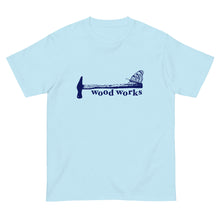 画像をギャラリービューアに読み込む, 金槌とオオゴマダラ(半袖Tシャツ)light color