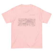 画像をギャラリービューアに読み込む, 赤瓦と町並(半袖Tシャツ)light color