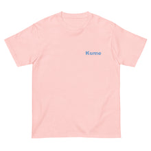 画像をギャラリービューアに読み込む, ハイビスカスKume ブルー ワンポイント(半袖Tシャツ)