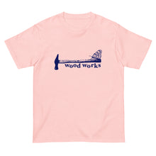 画像をギャラリービューアに読み込む, 金槌とオオゴマダラ(半袖Tシャツ)light color