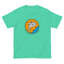 画像をギャラリービューアに読み込む, 夕陽クジラ(半袖Tシャツ)light color