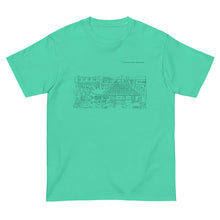 画像をギャラリービューアに読み込む, 赤瓦と町並(半袖Tシャツ)light color