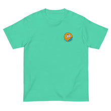 画像をギャラリービューアに読み込む, 夕陽クジラ ワンポイント(半袖Tシャツ)light color