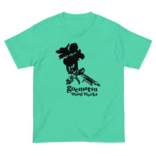 画像をギャラリービューアに読み込む, スプレーガンとヒヌカン(半袖Tシャツ)light color