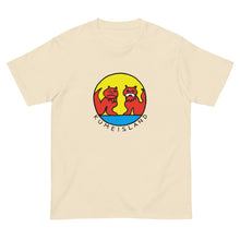 画像をギャラリービューアに読み込む, シーサー(半袖Tシャツ)light color