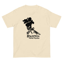 画像をギャラリービューアに読み込む, スプレーガンとヒヌカン(半袖Tシャツ)light color