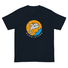 画像をギャラリービューアに読み込む, 夕陽クジラ(半袖Tシャツ)dark color