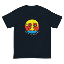 画像をギャラリービューアに読み込む, シーサー(半袖Tシャツ) dark color