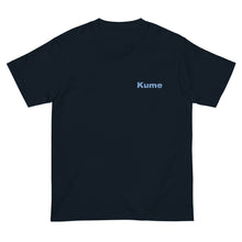 画像をギャラリービューアに読み込む, ハイビスカスKume ブルー ワンポイント(半袖Tシャツ)