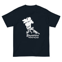 画像をギャラリービューアに読み込む, スプレーガンとヒヌカン(半袖Tシャツ)dark color