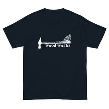 画像をギャラリービューアに読み込む, 金槌とオオゴマダラ(半袖Tシャツ)dark color