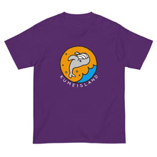 画像をギャラリービューアに読み込む, 夕陽クジラ(半袖Tシャツ)dark color