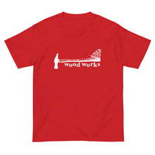 画像をギャラリービューアに読み込む, 金槌とオオゴマダラ(半袖Tシャツ)dark color