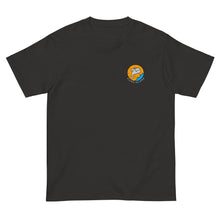 画像をギャラリービューアに読み込む, 夕陽クジラ ワンポイント(半袖Tシャツ)dark color