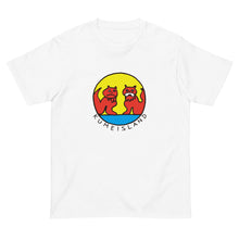 画像をギャラリービューアに読み込む, シーサー(半袖Tシャツ)light color