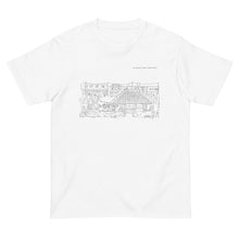 画像をギャラリービューアに読み込む, 赤瓦と町並(半袖Tシャツ)light color