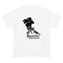 画像をギャラリービューアに読み込む, スプレーガンとヒヌカン(半袖Tシャツ)light color