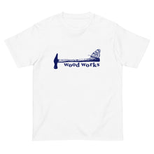 画像をギャラリービューアに読み込む, 金槌とオオゴマダラ(半袖Tシャツ)light color