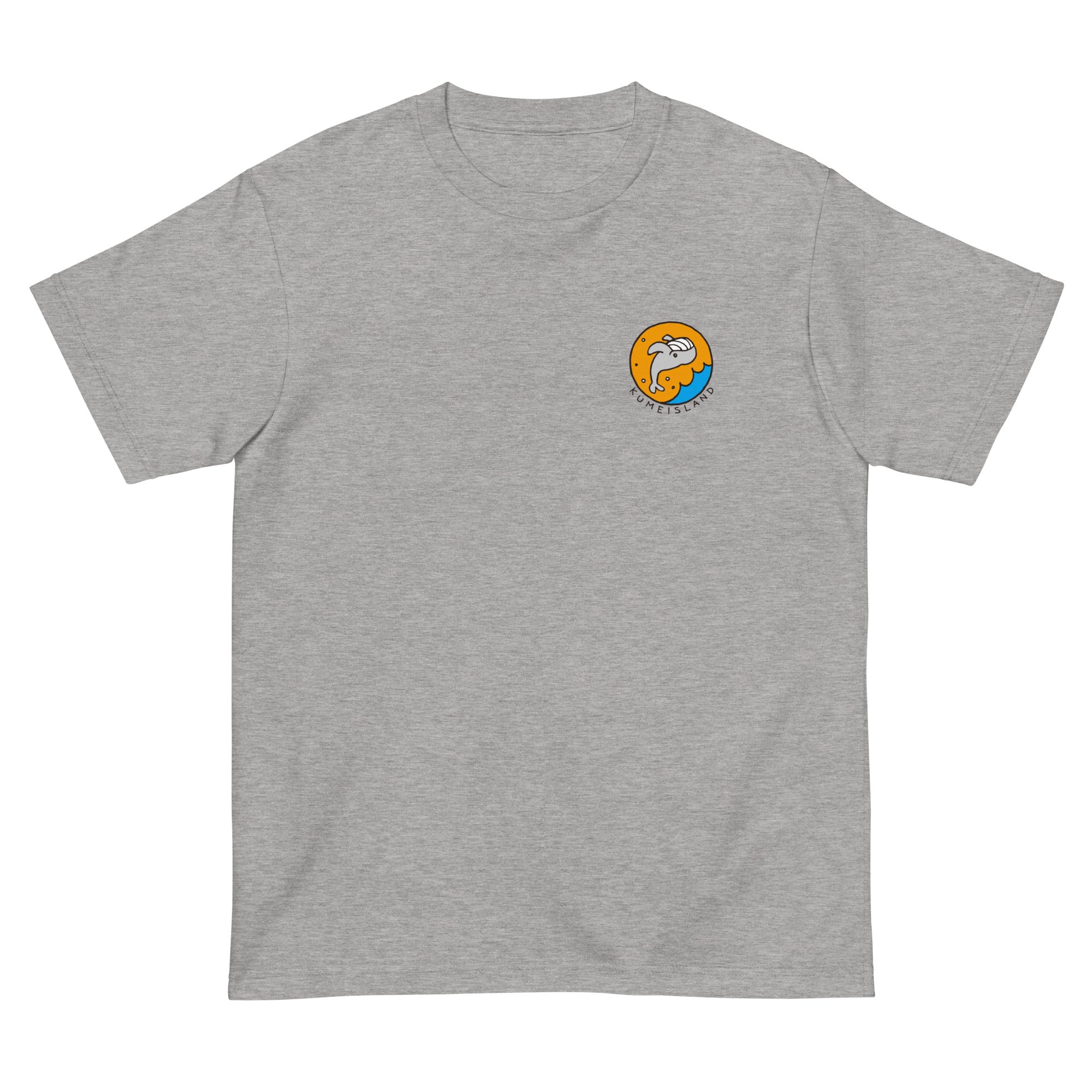 夕陽クジラ ワンポイント（半袖Tシャツ）light color – PLANKTON