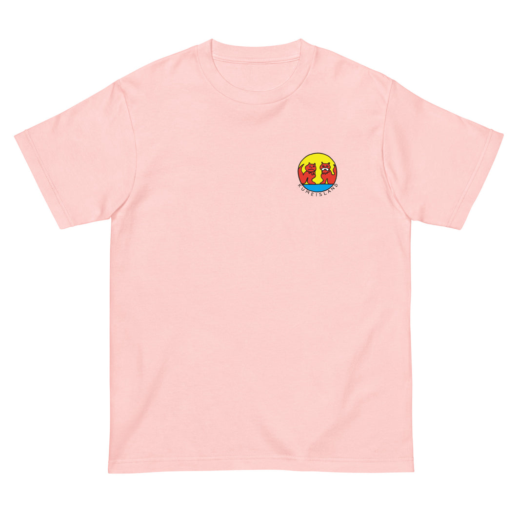 シーサー ワンポイント（半袖Tシャツ）light color