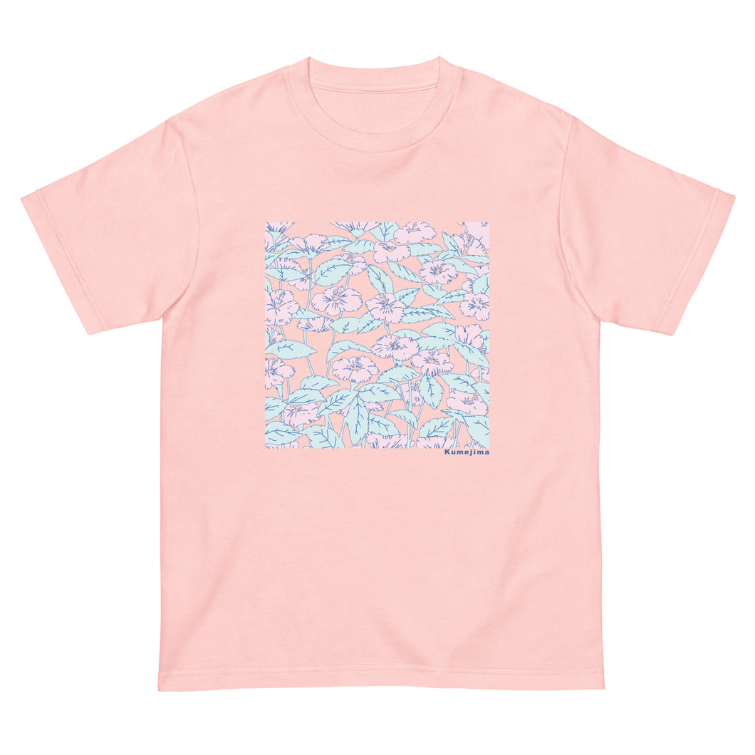 ハイビスカス（半袖Tシャツ）light color