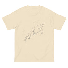 画像をギャラリービューアに読み込む, 親子クジラ（半袖Tシャツ）light color
