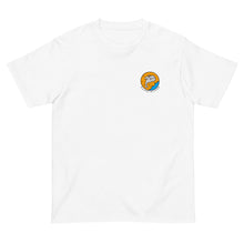 画像をギャラリービューアに読み込む, 夕陽クジラ ワンポイント（半袖Tシャツ）light color
