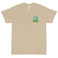 画像をギャラリービューアに読み込む, 久米島亀ロゴマークワンポイント（半袖Tシャツ）light color
